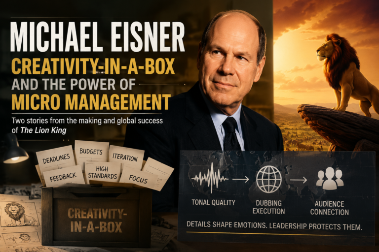 Michael Eisner - Creativity in a Box